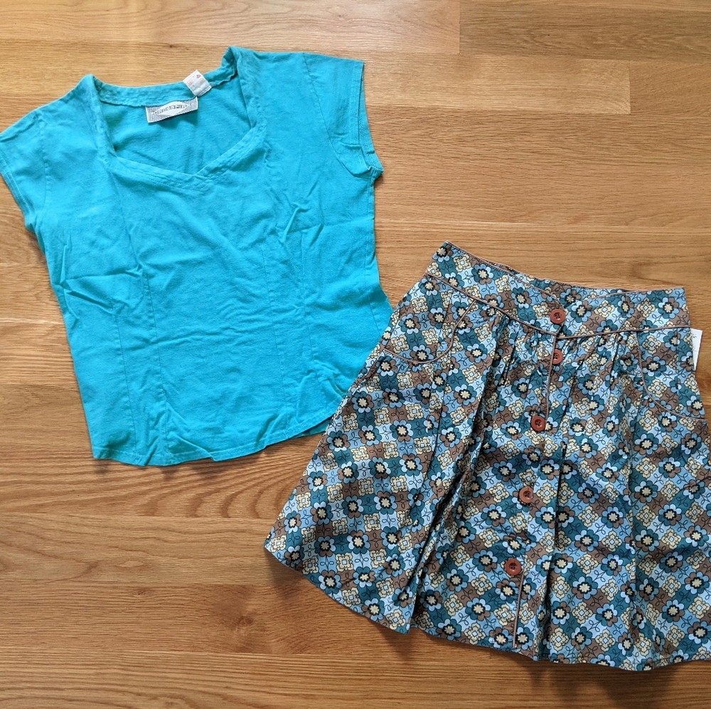 top & skirt